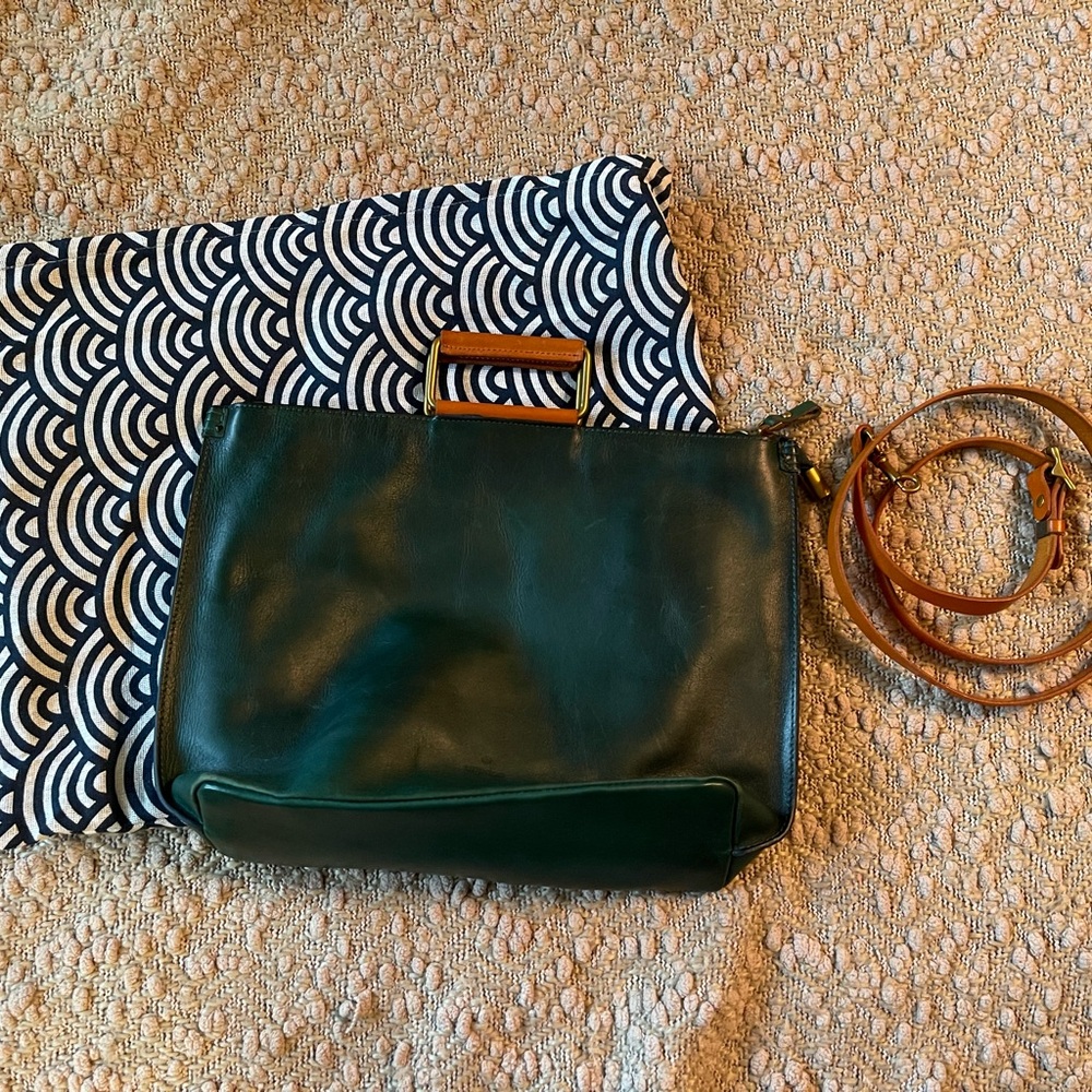 Uppdoo Joy Tote Classic Hunter Green